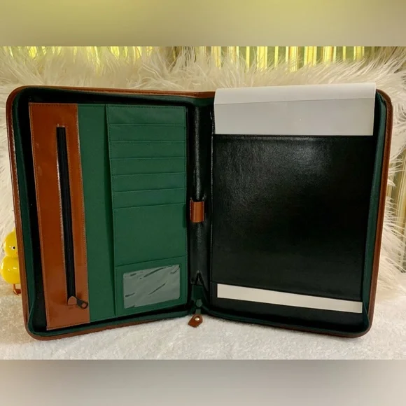 🍀Granite Portfolio/Organizer Binder,Resume MenWomen,Dark Green#GR2🍀
